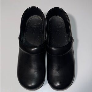 Dansko Black Slip-On Loafers